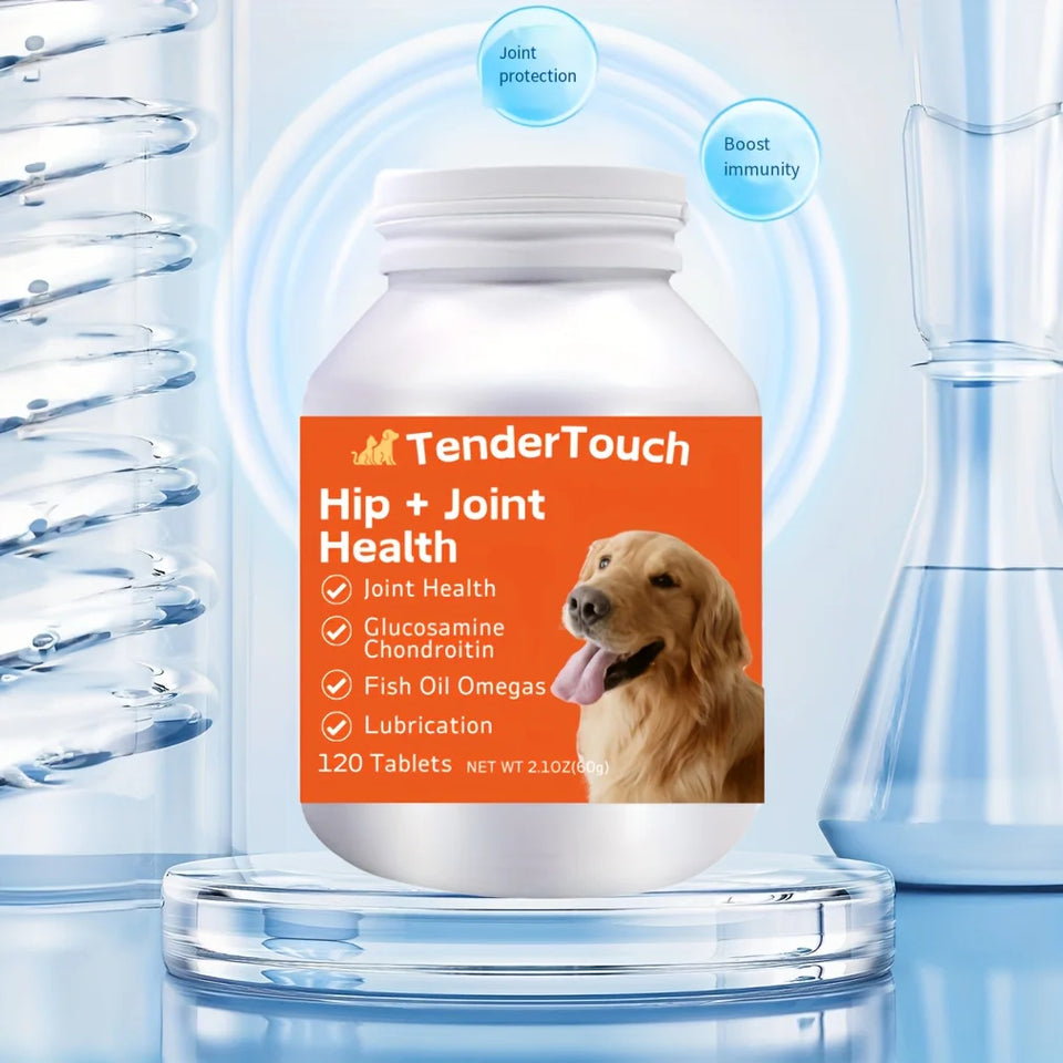 Dog Hip and Joint Supplement - Glucosamine for Dogs, Joint Supplement for Dogs with Glucosamine Chondroitin, Vitamin A