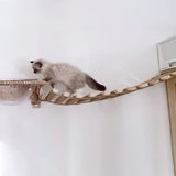 Wooden Rope Ladder for Pets