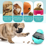 Dog Feeder Toys Tumbler Slow Food Dispenser Pet Feeder Dog Interactive Trainning Snack Storage Leakage Ball Toy