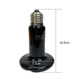 Far Infrared Pet Heating Lamp Ceramic 220V Reptile Turtle Brooder Bulb Heat Emitter Light Bulb 25W 50W 75W 100W 150W 200W