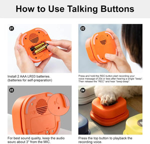 Pet Communication Vocal Training Interactive Toy