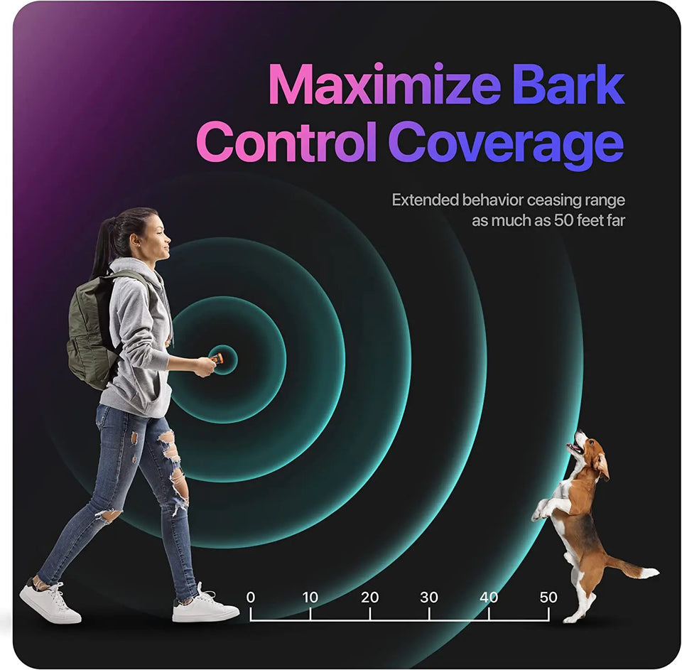 Anti Dog Bark Deterrent Device With LED Flashlight