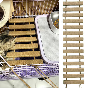 Wooden Rope Ladder for Pets