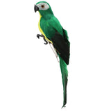 Artificial Simulation Foam Bird Creative Foam Feather Artificial Parrot Fake Animal Bird Imitation Bird Model for Garden Decor