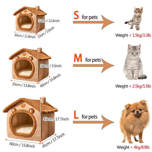 Foldable Washable Pet House