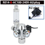 2024 DIY Aquarium CO2 Regulator Electromagnetic Valve Bubble Counter CO2 Control System Fish Tank CO2 Pressure Reducing Valve