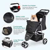 Foldable Pet Stroller