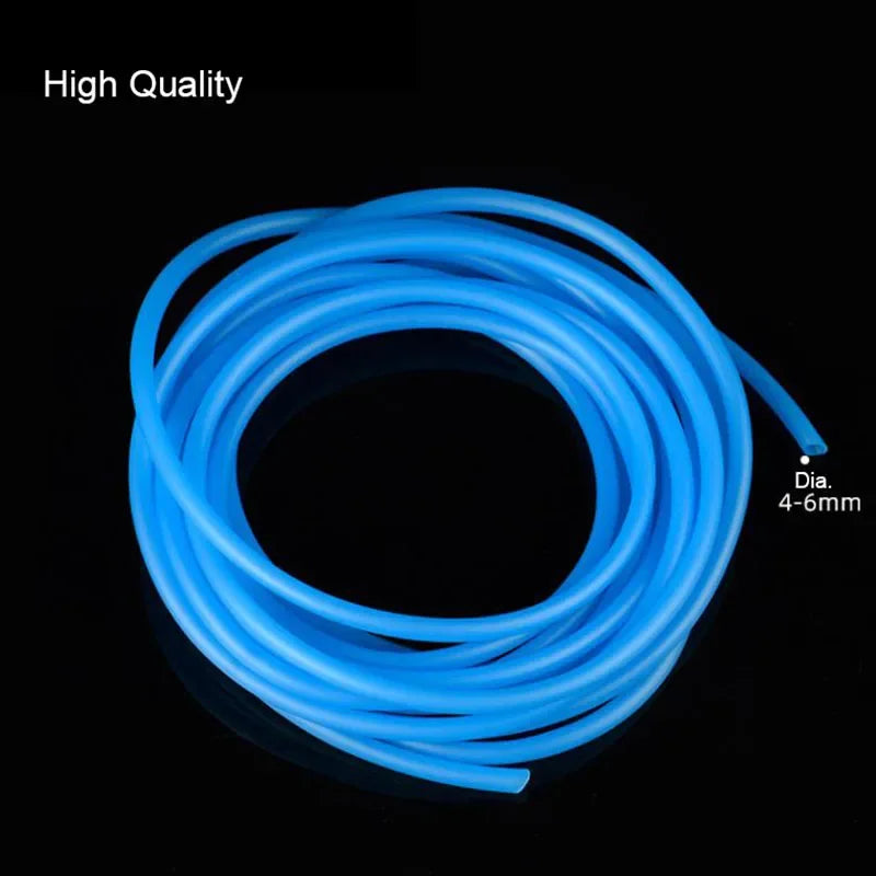 4*6mm Aquarium 1m/3m/5m/10m Oxygen Pump Hose Air Bubble Stone Aquarium Fish Tank Pond Pump Tube Food Grade Material