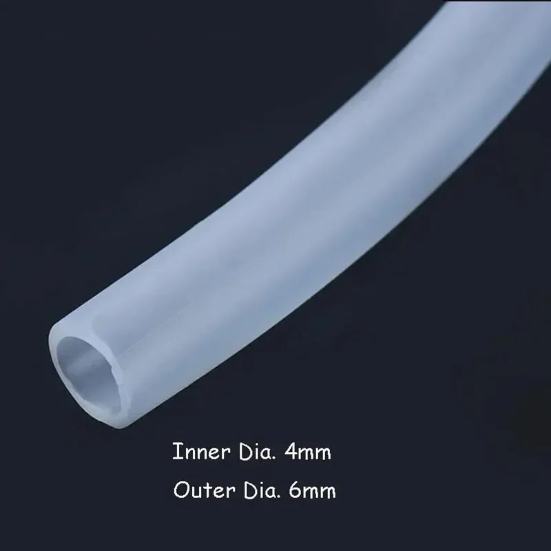 4*6mm Aquarium 1m/3m/5m/10m Oxygen Pump Hose Air Bubble Stone Aquarium Fish Tank Pond Pump Tube Food Grade Material