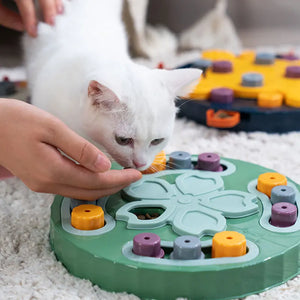 Dog Puzzle Toys Dog Training Boredom Interactive Puzzle Feeding Toys Slow Food Tray Pet Feeding Supplies