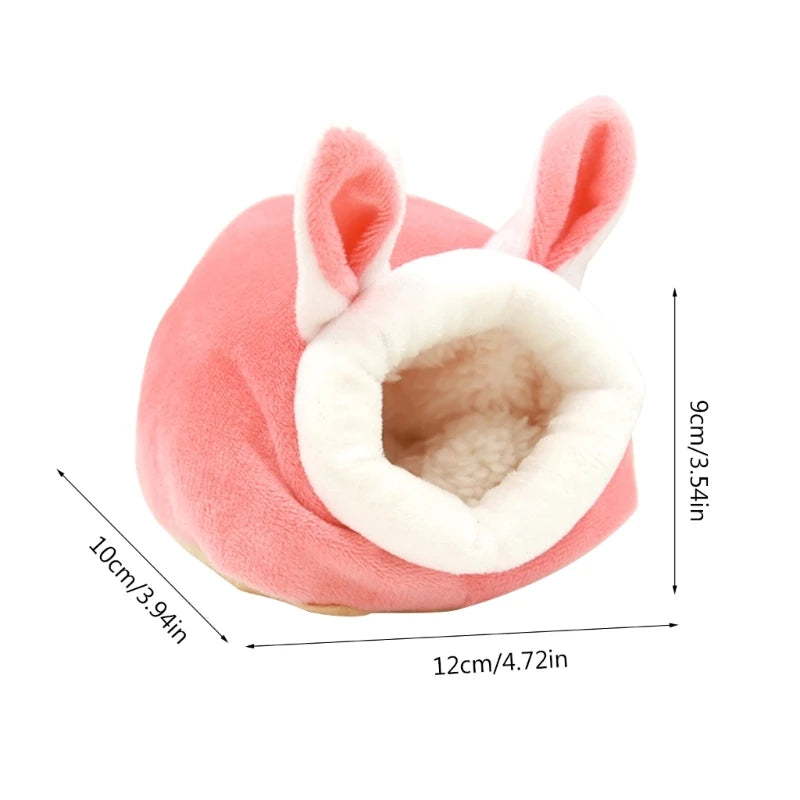 Hamster Cage Rodents Hammock Rabbit Bed House Supplies Guinea Pigs Ferret Velvet Nest Sleeping Warm Bed Small Pet Items