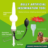 Bully Artificial Insemination Tool Corgi Insemination Silicone Kit Dogs Mating Breeder Bulldog Breeding Equipment Pet Clinic New