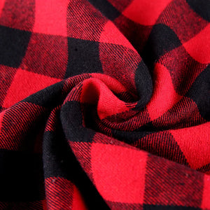 Classic Red Black Plaid Pet Dog Bandana Cat Puppy Kerchief Pet Dog Accessories Pet Neckerchief Scarf Dog Saliva Towel