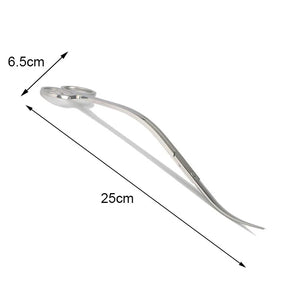 Aquarium Scissor Tools Fish Tank Tweezer Plants Wave Scissors Grass Stainless Cleaning Tools Storage Holder Aquarium Accessories