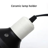 300W E27 Reptile Lamp Set Illumination 100-240V UVB Heating Lamp Bracket Pet Light Bulb Bracket Lampshade Emission Lamps Reptile