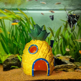 Cartoon Pineapple House Aquarium Decoration Landscaping Fish Tank Accessories Pets Octopus Crab Castle Fish And Shrimp Shelter