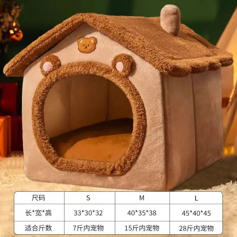 Foldable Washable Pet House