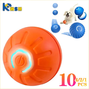 1-10PCS Smart Dog Toy Ball Electronic Interactive Pet Toy