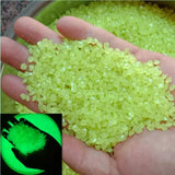 1000pcs 3-5mm Luminous Sand Glow in Dark Pebbles Stone Home Garden Yard Outdoor Path Lawn Decorations Fish Tank Aquarium Decor