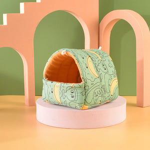 Hamster House Mini Cage Ferret Hammock For Rodents Large Guinea Pig Hammock Basket Hamster Cage Rabbits Bed Hamster Accessories