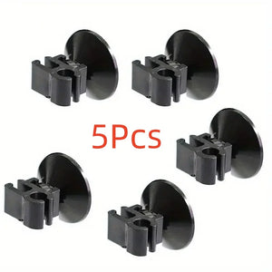 5Pcs Aquarium Accessories Aquarium Suction Cup Clip Fish Tank Oxygen Tube Hose Pump Power Cord Buckle Wire Finisher Suction Cups