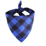 Classic Red Black Plaid Pet Dog Bandana Cat Puppy Kerchief Pet Dog Accessories Pet Neckerchief Scarf Dog Saliva Towel